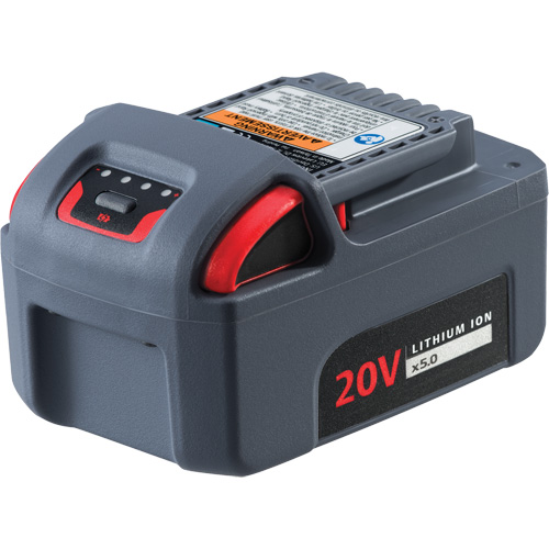 Pile haute capacit&eacute; IQV20, Lithium-ion, 20 V, 5 Ah NRZ Safety Inc.
