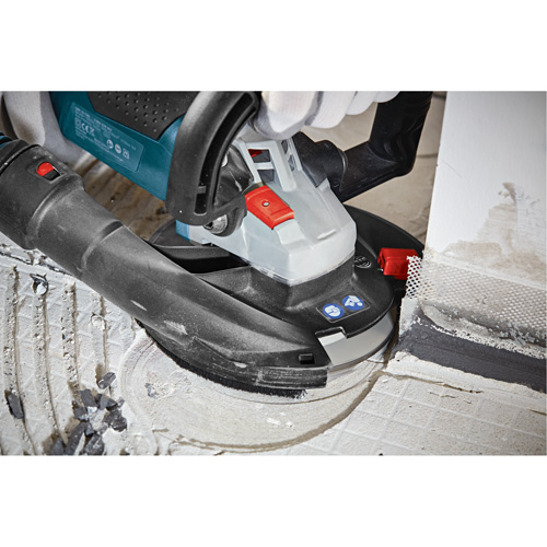 Concrete Surfacing Grinder with Dust-Collecting Shroud NRZ Safety Inc.