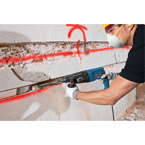 Marteau rotatif SDS-Plus Bulldog Xtreme, 3/16"-5/8", 8 A, 0-5100 Coups/min, 0-1300 Tr/min, 2 lb-pi. NRZ Safety Inc.