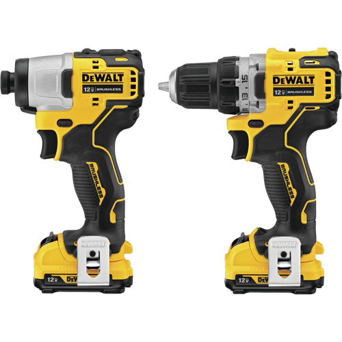 Xtreme Brushless Drill & Impact Driver Kit, Lithium-Ion, 12 V NRZ Safety Inc.
