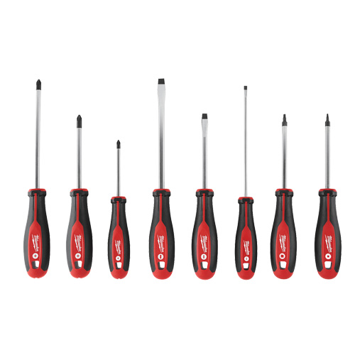 Screwdriver Set with Square Drive, 8 Pcs., Magnetic NRZ Safety Inc.