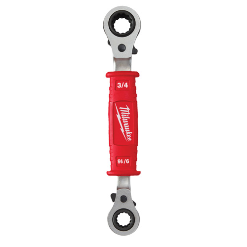 Lineman's 4-in-1 Insulated Ratcheting Box Wrench NRZ Safety Inc.