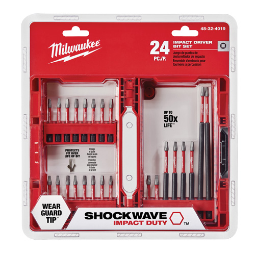 Jeu d'embouts pour cl&eacute; &agrave; chocs Shockwave NRZ Safety Inc.