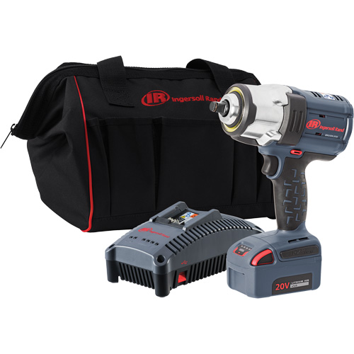 Ensemble de cl&eacute;s &agrave; chocs &agrave; couple &eacute;lev&eacute; sans fil IQv20, 20 V, Mandrin 1/2" NRZ Safety Inc.