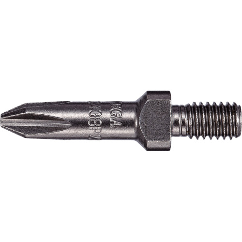 Embout cruciforme filet&eacute; 1/4"-24 extra dur NRZ Safety Inc.