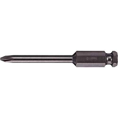Power Bit, Phillips, #4 Tip, 7/16" Drive Size, 3-1/2" Length NRZ Safety Inc.