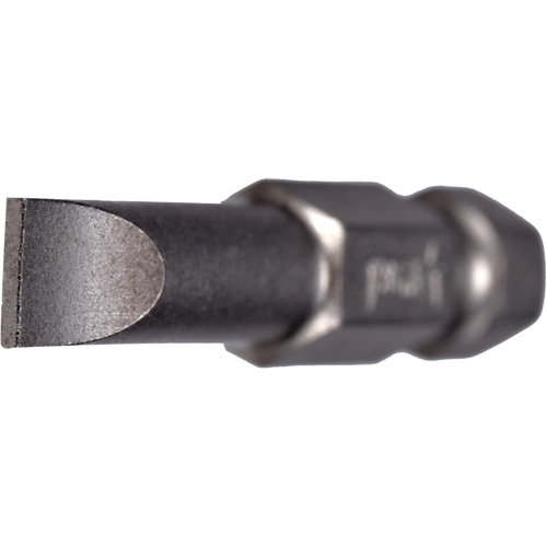 Embout pour outil &eacute;lectrique, Fente, Embout 0,02 x 0,138, Prise 1/4", Longueur 2" NRZ Safety Inc.