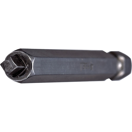Embout deux-pi&egrave;ces pour la construction pour outil &eacute;lectrique, Carr&eacute;e, Embout #1, Prise 1/4", Longueur 2-3/4" NRZ Safety Inc.