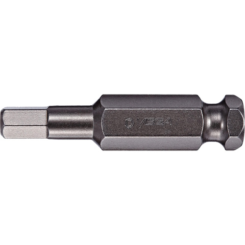 Power Bit, Hex, 3/8" Tip, 7/16" Drive Size, 2" Length NRZ Safety Inc.