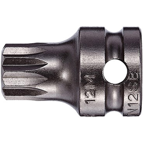Socket Bit, Triple Square, 12 x 1" L, 3/8" Drive NRZ Safety Inc.