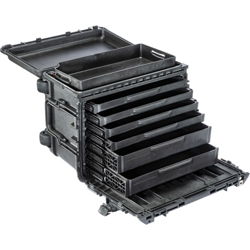 Gen 2 Mobile Tool Chest, 24" W, 6 Drawers, Black NRZ Safety Inc.