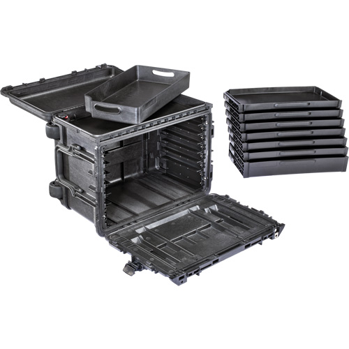 Gen 2 Mobile Tool Chest, 24" W, 6 Drawers, Black NRZ Safety Inc.