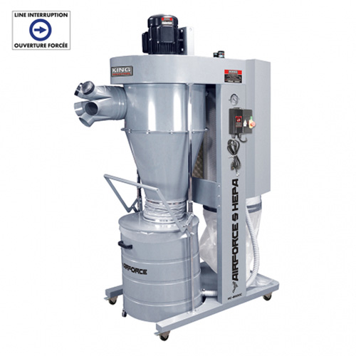 Cyclone Dust Collector, 35" x 65-1/2" x 91-5/8" NRZ Safety Inc.