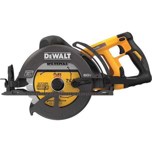 Scie de type &agrave; cr&eacute;maill&egrave;re FlexVolt (outil seulement), 7-1/4", 60 V NRZ Safety Inc.