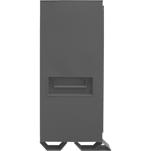 Armoire de rangement avec tablettes pour le chantier, Acier, 47,5 pi³, Gris NRZ Safety Inc.