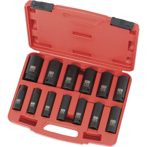 IPS-1312D Jeu de douilles SAE, 13 Mcx, Chocs, Prise de 1/2", Profond NRZ Safety Inc.