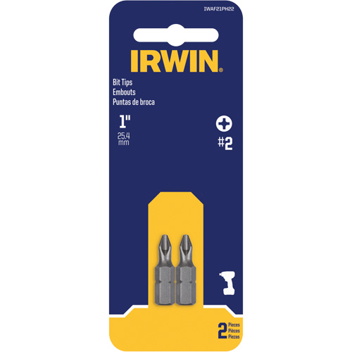 Insert Bits, Phillips, #2, 1/4" Drive NRZ Safety Inc.