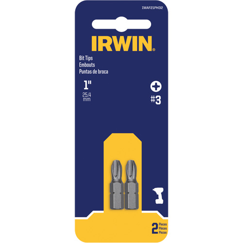 Insert Bits, Phillips, #3, 1/4" Drive NRZ Safety Inc.