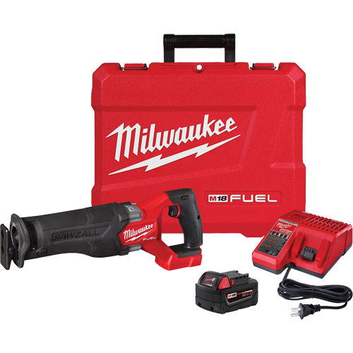 Trousse de scie alternative M18 Fuel Sawzall, 18 V, Lithium-ion Bloc-pile, 3000 coups/min NRZ Safety Inc.