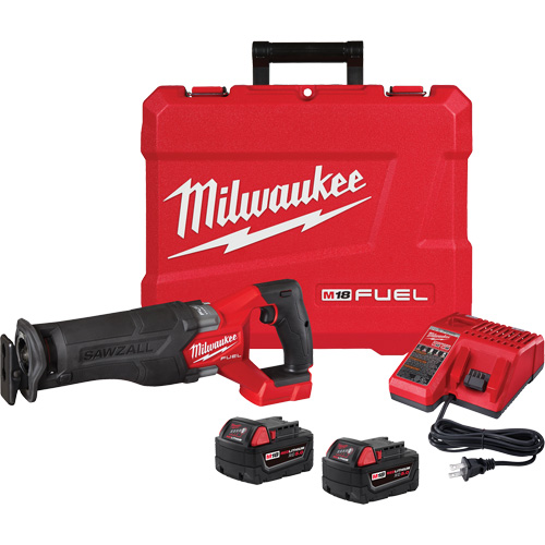 M18 Fuel Sawzall&reg; Reciprocating Saw Kit, 18 V, Lithium-Ion Battery, 3000 SPM NRZ Safety Inc.