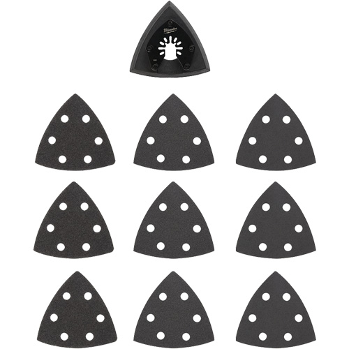 3-1/2" Open-Lok Triangle Sanding Pad Kit NRZ Safety Inc.