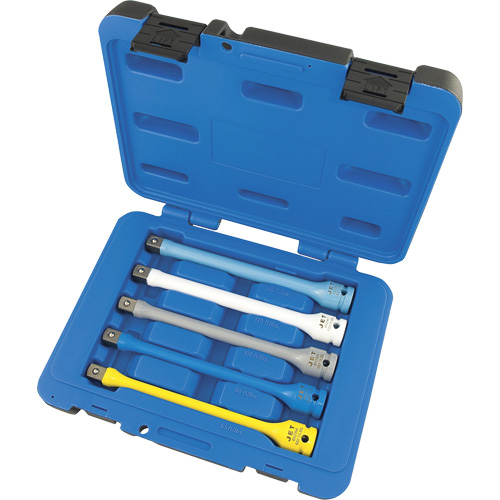 JTLE-5S Jeu de rallonges limiteurs de couple pour cl&eacute; &agrave; chocs, Prise 1/2", Couple de 65 lb-pi/80 lb-pi/100 lb-pi/120 lb-pi/140 lb-pi, Multiple NRZ Safety Inc.