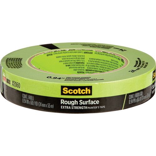 Scotch&reg; Rough Surface Painter's Tape 2060, 24 mm (1") x 55 m (180'), Green NRZ Safety Inc.
