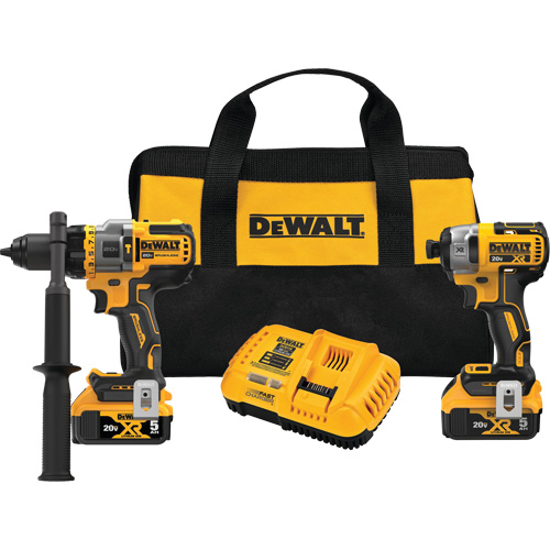Ensemble de perceuse-visseuse &agrave; percussion sans balais et sans fil Max* avec Flexvolt Advantage et visseuse &agrave; chocs XR, Lithium-ion, 20 V NRZ Safety Inc.