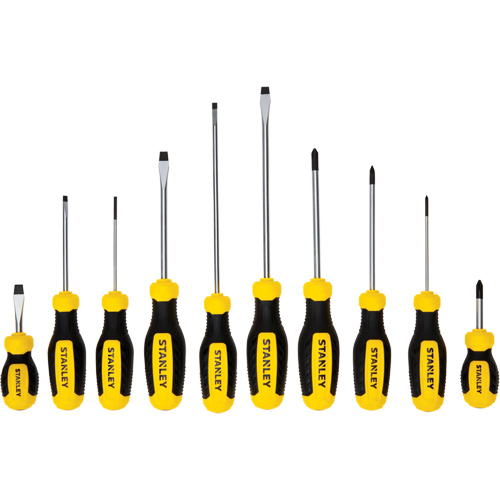 Screwdriver Set, 10 Pcs. NRZ Safety Inc.