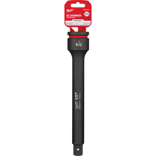 Shockwave Impact Duty Socket Extension, Impact, 3/4" Drive, 10" L NRZ Safety Inc.