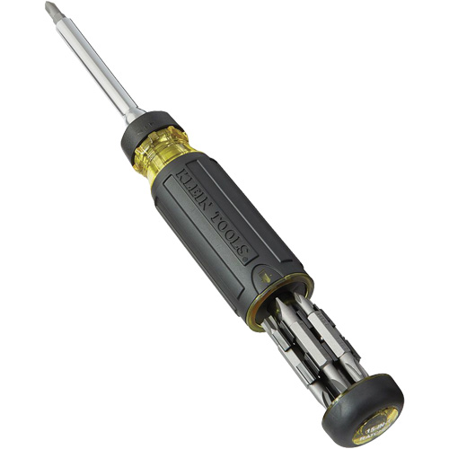 15-in-1 Multi-Bit Ratcheting Screwdriver, 8-3/4" L, Cushion Grip Handle NRZ Safety Inc.