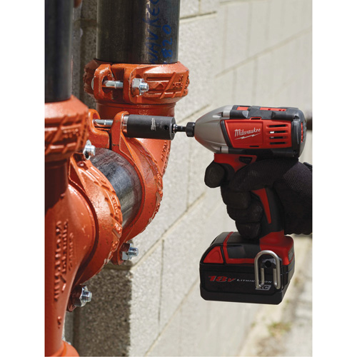 Adaptateur de douille &agrave; chocs Shockwave, 1/4" Prise, Dimension m&acirc;le 1/2", Sph&eacute;rique, 2" lo NRZ Safety Inc.