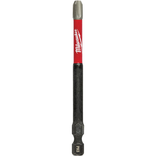 Embout de tournevis Shockwave Impact Duty, Phillips, Embout #3, Prise 1/4", Longueur 3-1/2" NRZ Safety Inc.
