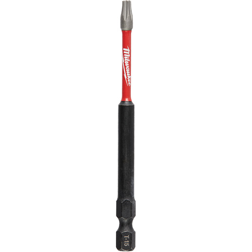 Embout de tournevis Shockwave Impact Duty, Torx, Embout T-15, Prise 1/4", Longueur 3-1/2" NRZ Safety Inc.