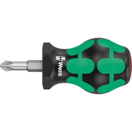 Tournevis de s&eacute;rie courte 350 Phillips, #2, 3-1/8" l, Prise Coussin&eacute;e NRZ Safety Inc.