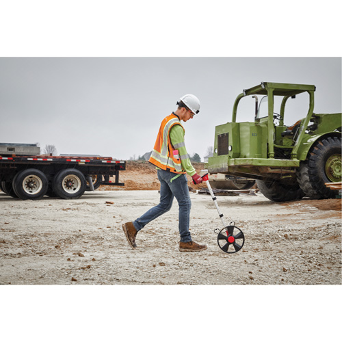 Roue &agrave; mesurer num&eacute;rique, 12"/30 cm, Gamme de 10 000' NRZ Safety Inc.