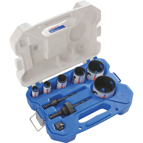 Plumber Bi-Metal Hole Saw Set, 9 Pieces NRZ Safety Inc.