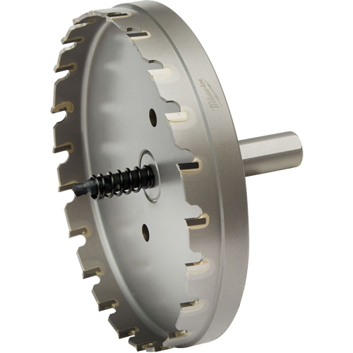 One-Piece Carbide Hole Cutters, 4-1/2", 3/16" Depth of Cut NRZ Safety Inc.