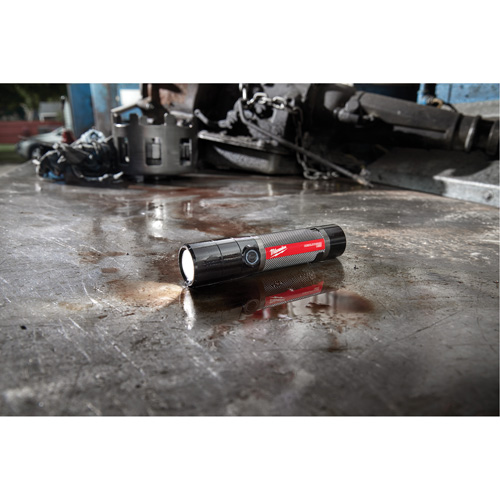 USB Compatible Compact Flashlight, LED, 800 Lumens, Rechargeable Batteries NRZ Safety Inc.