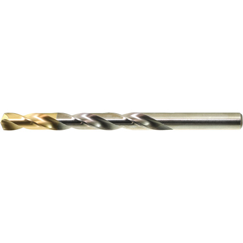 Drillco&reg; TiN Tipped Jobber Drill Bit, High Speed Steel, 1/16", 1-7/8" L, 7/8" Flute, 135° Point Angle NRZ Safety Inc.