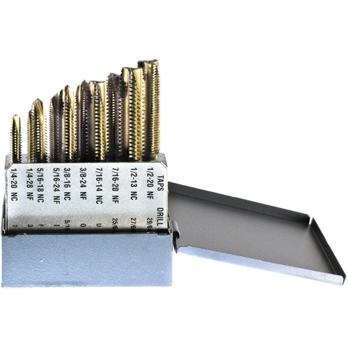 Jeu de tarauds Drillco, 10 morcea NRZ Safety Inc.