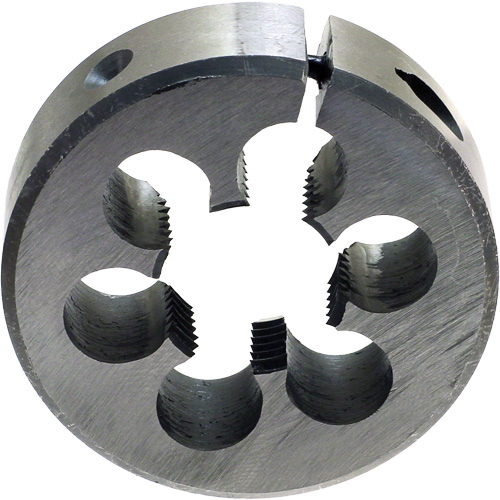 Fili&egrave;re ronde ajustable pour tuyaux DRILLCO, Filet de 1/4"-18, Acier rapide NRZ Safety Inc.
