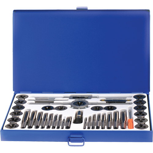 DRILLCO Fractional Tap & Die Set, 40 Pieces NRZ Safety Inc.