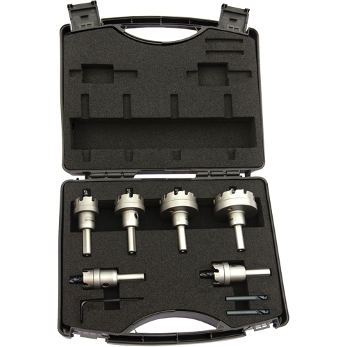 Drillco&reg; TCT Hole Cutter Set, 6 Pieces NRZ Safety Inc.