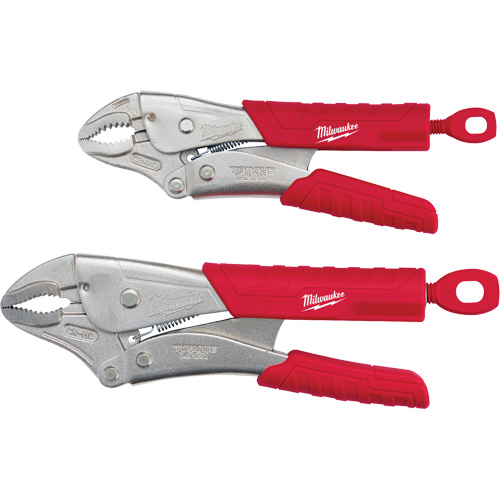 Torque Lock Curved Jaw Locking Pliers Set, 2 Pieces NRZ Safety Inc.