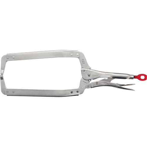 Torque Lock Locking Pliers with Regular Jaws, 18" Length, C-Clamp NRZ Safety Inc.
