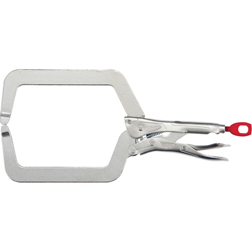 Torque Lock Locking Pliers with Deep Jaws, 9" Length, C-Clamp NRZ Safety Inc.