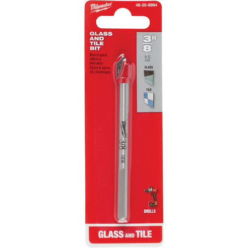 Glass & Tile Bit, 3/8", Carbide NRZ Safety Inc.