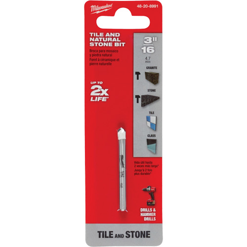 Natural Stone Bit, 3/16", Carbide NRZ Safety Inc.