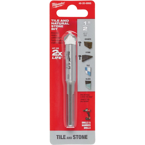 Foret pour la pierre naturelle, 1/2", Carbure NRZ Safety Inc.